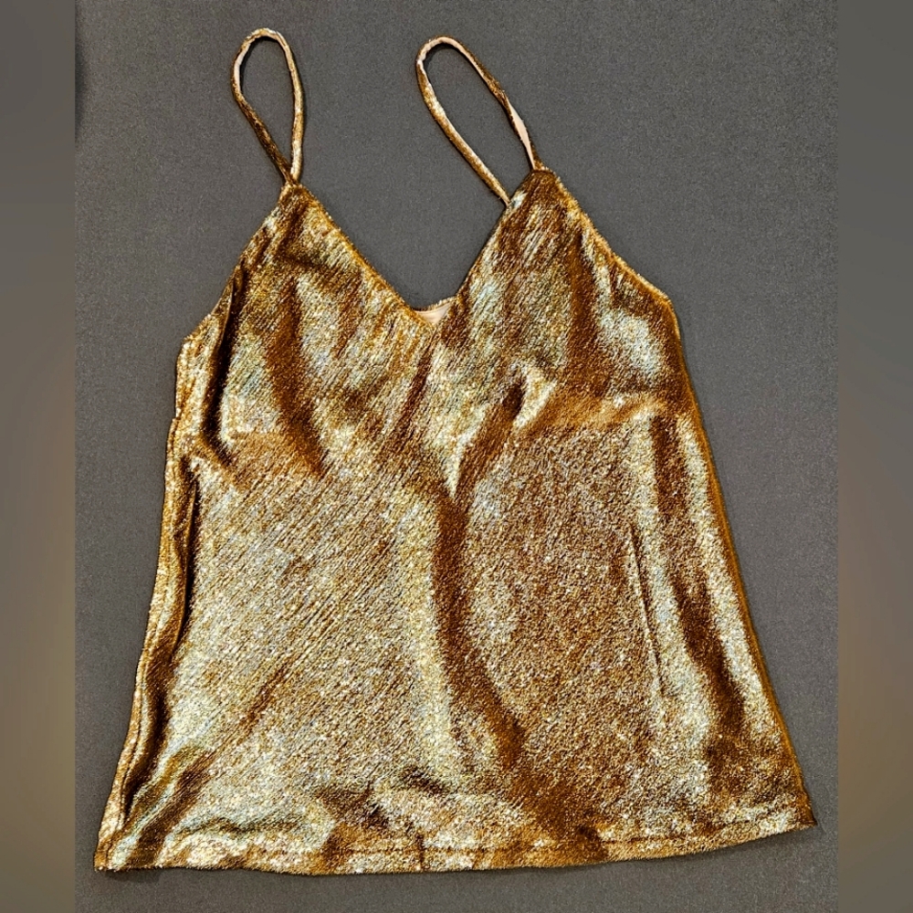 Mes Demoiselles x Free People Howe 38 Gold NWOT